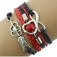 thumbnail image 5 of Bracelets for Women Friendship Leather Bracelet Gift Hand Jewelry for Woman or A Girl - There are Many Colors to Choose From, 5 of 12