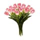 thumbnail image 2 of Lámpara noche con forma flor, iluminación suave, decoración para interiores y exteriores, decoración del hogar, centros mesa únicos, lámpara rosa, 2 of 8