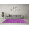 thumbnail image 3 of Ahgly Company Indoor Round Abstract Purple Modern Area Rugs, 3' Round, 3 of 4