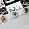 thumbnail image 4 of Manfei Retro Bull Skull Blackout Curtains Set of 2 (52x84 Each),Rustic Western Cowboy Window Curtains,Orange Sunset Natural Scenery Curtains and Drapes For Boy Kids,Luxury Bedroom Decor, 4 of 6