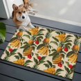 thumbnail image 3 of 2x3 Ft Entryway Area Rug, Banana Pineapple Kitchen Rug Runner Washable Floor Mat, Summer Tropical Fruit Botanical Non Slip Indoor Door Mat Throw Carpet for Bathroom Living Room Bedroom, 3 of 8