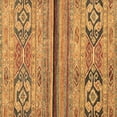 thumbnail image 1 of Ahgly Company Indoor Square Abstract Brown Modern Area Rugs, 3' Square, 1 of 4