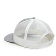 thumbnail image 6 of Outdoor Cap OC771 Premium Trucker Cap-LN Heathered Grey/White-Adult, 6 of 8