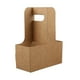 thumbnail image 2 of Posavasos de papel Kraft desechables para café té de la leche embalaje para llevar posavasos portátil 10 Uds/vendido ANGGREK Otros, 2 of 6