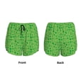 thumbnail image 4 of Disketp St Patrick's Day Print Women's Shorts Workout Shorts for Athletic Gym Running Shorts with Phone Pockets Large, 4 of 8