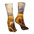 thumbnail image 7 of KLL Pastoral Sunflower Corgi Print Womens Crew Socks Athletic Middle Tube Long Socks Novelty Socks Gifts For Men, 7 of 7