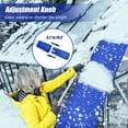 thumbnail image 6 of Gymax 21ft Roof Snow Rake Removal Tool Lightweight w/ Adjustable Telescoping Handle, 6 of 10