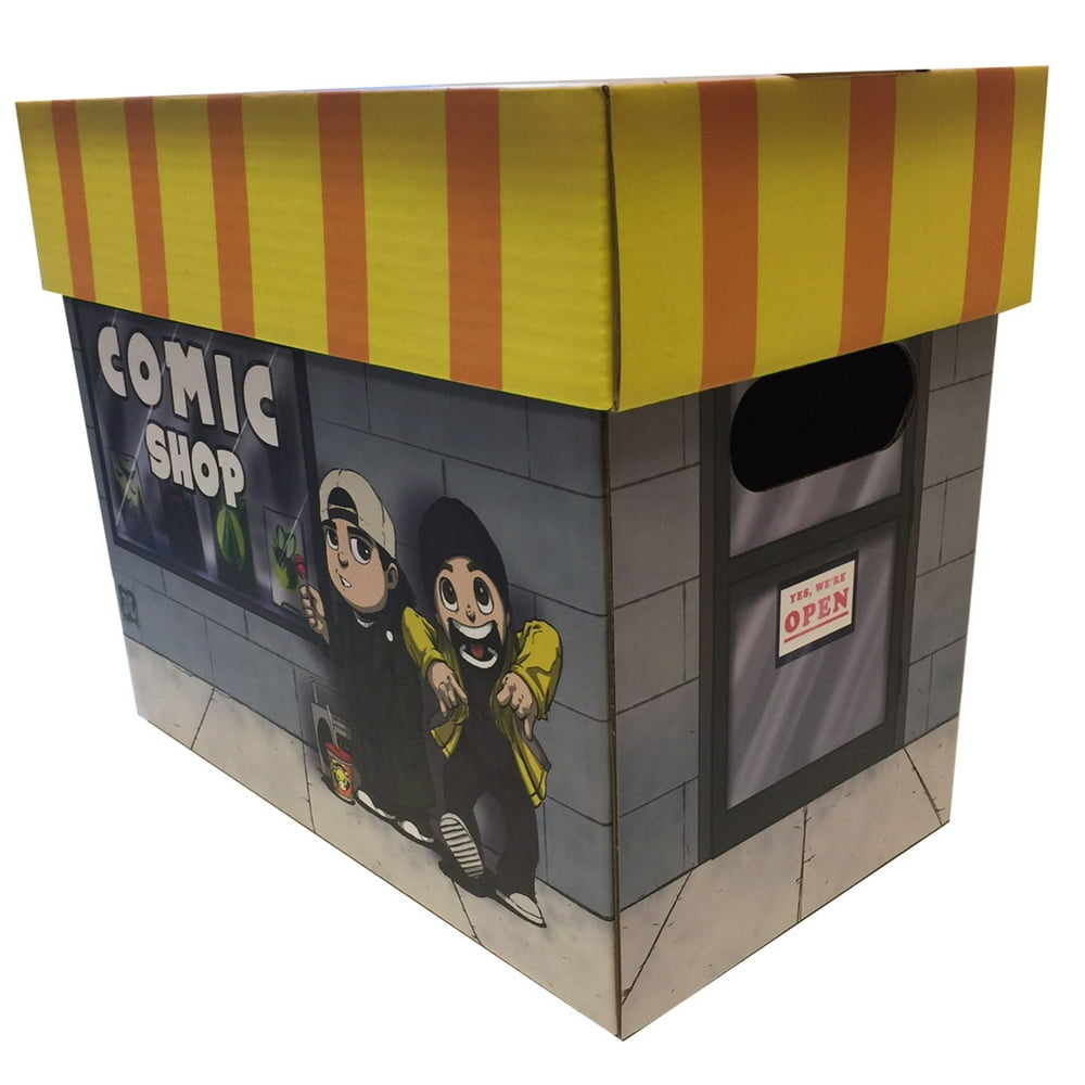 JAY AND SILENT BOB CLERKS Licensed Comic Book Storage Box