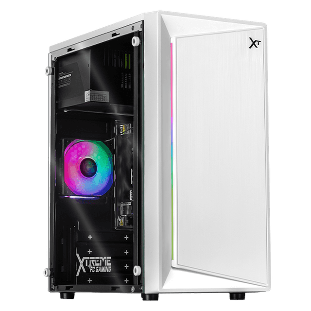 Computadora Escritorio Xtreme PC Gaming Intel Core i5 10400T 16GB SSD 500GB WIFI White juegos casuales, trabajo y estudio
