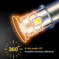 thumbnail image 3 of Ruiandsion P13.5S Camping Emergency Outdoor Lighting LED Bulb,10-30V(12V 18V 24V) Wide Voltage,White 500LM for Bike Light Flashlight,Pack-2, 3 of 8
