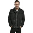 thumbnail image 2 of Brandit Military Style Field Jacket - Black, Outdoor Vintage Jacket (M), 2 of 6