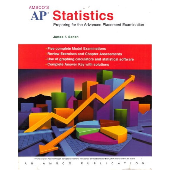 Pre-Owned AP Statistics: Preparing for the Advanced Placement Examination (AMSCO), 9781567655278, 1567655270, Paperback,