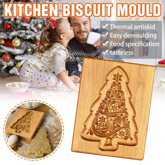 Lingouzi Cookie Die Cutting Machine Conical Plant Model Cookie Wooden Gingerbread G5