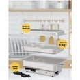 thumbnail image 3 of Ensemble de Vaisselle Chauffante Électrique pour Chef, 2 x 4,5 Qt, Serveurs et Réchauffe-Buffets, Affichage Numérique, Plateau de Réchauffement de Température, Réchaud Alimentaire en Acier Inoxydable pour Fêtes, Table Vapeur Commerciale pour Aliments, 3 of 7