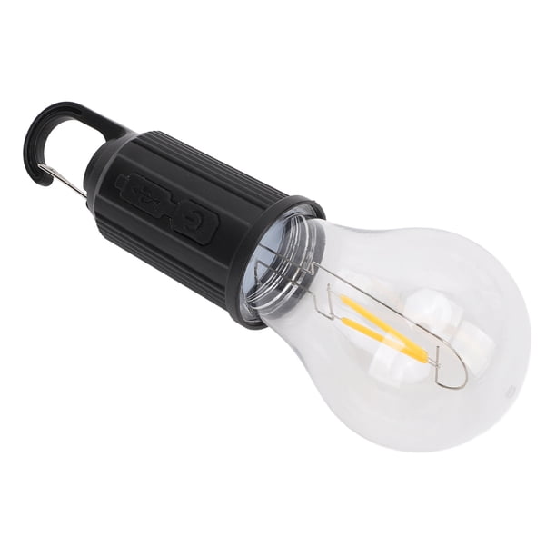 Luz De Campamento, 2 Bombillas De Lámpara De Luz De Luz LED Portátil De 2 Brillo Para Al Aire Para Acampar