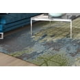 thumbnail image 4 of 10'x13' Green Blue Machine Woven Abstract Indoor Area Rug, 4 of 4