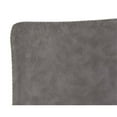 thumbnail image 4 of Home Square 2 Piece Faux Leather and Steel Counter Stool Set in Antique Gray, 4 of 8