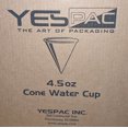 thumbnail image 3 of YesPac 4.5 oz Rolled Rim Paper Cone Cup, YPCC-45, White | 5,000/Case, 3 of 3