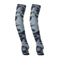 thumbnail image 1 of Soidarity Brazo Sol Protección Ocultar Guardia transpirable Ropa deportiva Deportes al aire libre Mangas de fitness para correr Pesca Ciclismo Ciclismo Camuflaje Gris Soidarity OD021038-20, 1 of 6