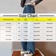 thumbnail image 3 of Cowsor Girls Baggy Jeans Distressed Denim Pants Elastic Waist Wide Leg Jeans for Girls Kids Loose, 3 of 7