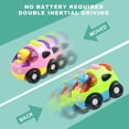 thumbnail image 3 of De Mini Coches Extraíbles De Colores Aleatorios Para Bebés Y Niños, Animales De Empuje Y Go, Vehículos De Fricción De Dibujos Animados, Juguetes Para Niños, Regalo De Recuerdo De Fiesta 4 Uds. Yuarrent FN005604-00, 3 of 6