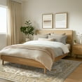 thumbnail image 3 of KUETH 8'x10' Area Rugs for Living Room, Non Slip Machine Washable Vintage Indoor Rug, Ultra Thin Chenille Print Rug for Bedroom Dining Room Home Office, 3 of 8