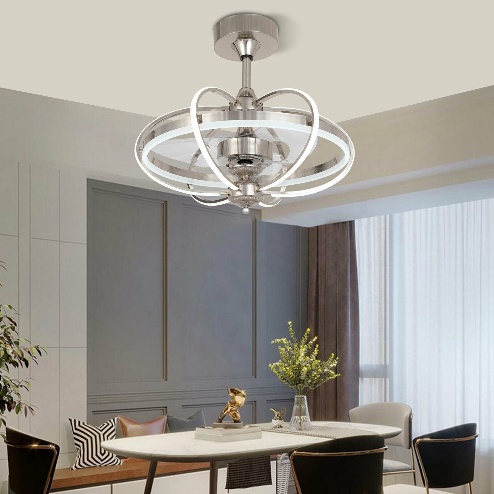 40 20CM Household lighting stylish and beautiful Chandelier 3-design table lamp metal chandelier hanging chandeliers and lamps acrylic LED 60W lamps modern living room lighting ceiling island -60 