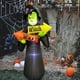 thumbnail image 4 of Bruja inflable de Halloween Yuyangstore Decoración de patio de vacaciones, 4 of 8