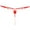 Red, variant on Underwear Women Lace Thongs for Women Strap Cheeky Underwear Sexy Panties (Pink,One Size)