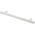 thumbnail image 2 of Bar Cabinet Pull, 160 Millimeters, 220mm Overall Length, Satin Stainless Steel by Stone Harbor Hardware, 2 of 4