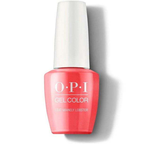 Esmalte de uñas OPI GelColor Soak-Off Lacquer I Eat Mainely Lobs