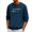 Navy, variant on Don't Quit Print Sweatshirt for Men, Crew Neck Long Sleeve Casual Jumper Soft Pullover Tops, Lightweight Breathable Sweatshirts, Ribbed Cuffs & Hem, Regular Fit for Daily Gym & Casual Wear