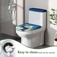 thumbnail image 4 of HELLHERO Panda Elastic Edge Polyester Bathroom Toilet Cozy Set Stretch Lid Cover Set for Toilet & Elastic Installation for Indoor Home, 4 of 8