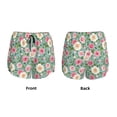 thumbnail image 5 of Lsque Rose Flowers Printed Women's Running Shorts with Liner Pockets,Elastic Quick Dry Workout Athletic Gym Yoga Shorts,Womens High Waist Shorts-Small, 5 of 9