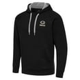 thumbnail image 2 of Men's Antigua Black Green Bay Packers Brushed Carbon Victory Pullover Hoodie, 2 of 4