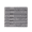 Grey, variant on HOME ESSENTIALS Set of 6 Turkish Hand Towels for Bathroom 100% Cotton, 600 GSM Soft Touch, Fluffy, Easy Dry, Luxurious, Comfortable, Sustainable Turkish Towel 16"x30" Navy