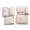 M, variant on Packing Cubes for Suitcases, Travel Luggage Organizer Bags, Home Travel Gym Waterproof Portable Storage Accessories with Clothes Shoes Cosmetics Laundry & Toiletry Bag, I, Mixed, 7 PCS