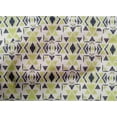 thumbnail image 4 of oneOone Cotton Poplin Fabric Triangle Ikat Printed Craft Fabric BTY 56 Inch Wide, 4 of 4