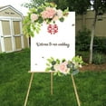 thumbnail image 3 of 2 Rustic Wedding Arch Lively Leaves with Ties And Clips Art Swag for Wedding Reception Tabletop Ceremony Window , pink Option 4 G, 3 of 7