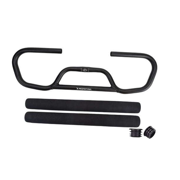 Manillar tipo mariposa para bicicleta, resistente, cómodo, ergonómico, para ciclismo al aire libre y viajes. 1 juego
