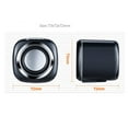 thumbnail image 3 of Redcolurful Computer Speakers Stereo Deep Bass Sound Box Speaker For Pc Laptop Music Player Subwoofer Multimedia Loudspeakers, 3 of 8