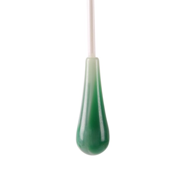 Yeacher Bâton de Musique pour Performance Chef d'Orchestre Cadeau Musical Instrument (Poignée Colorée) Bâton de Scène Vert