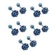 thumbnail image 1 of Minnieouse Pendientes de 5 piezas, aretes redondos, regalos geométricos, accesorios de joyería, cartílago, abalorio de boda a la moda para mujeres y Ropa, zapatos y accesorios Miscelánea bola azul Minnieouse AP009678-02B, 1 of 6