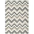 thumbnail image 2 of SAFAVIEH Cambridge Ravenna Geometric Wool Area Rug, Ivory/Black, 5' x 8', 2 of 7