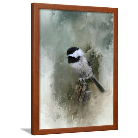 - Winter Chickadee Framed Print Wall Art By Jai Johnson
