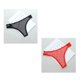 thumbnail image 1 of Tanga transparente de encaje transparente para mujer, ropa interior Sexy de tiro bajo sin costuras, parte inferior de malla en la entrepierna, 1-2 piezas, 1 of 4
