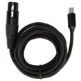 thumbnail image 1 of Câble USB C vers XLR femelle à faible bruit, câble de microphone USB C Plug and Play HIFI pour Windows 2 mètres/6,6 pieds, 1 of 4