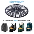 thumbnail image 3 of Piezas de repuesto para freidoras Air Fryer, sartén HEISENLIN de 5 litros, 3 of 7