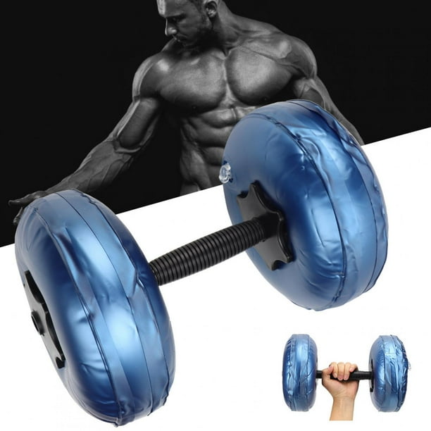 Ymiko Water Filled Dumbbell Yoga Shaping Muscle Training Dumbbell Fitness Dumbbell Men For Home Travel Women Blue 8 10kg Dumbbell