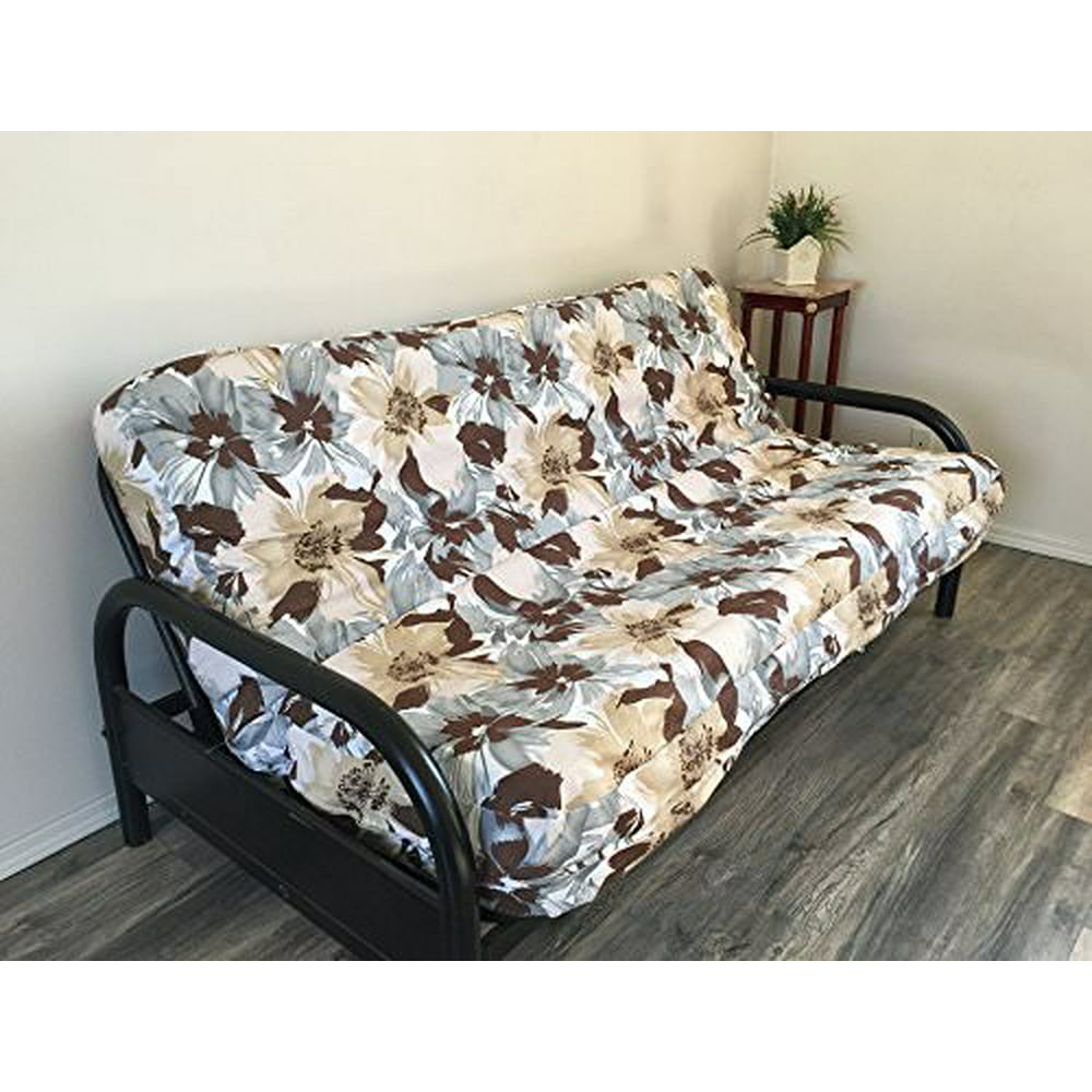 OctoRose® Canvas Flower Futon Cover/Sofa Bed Mattress